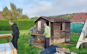 Octobre 2025 Changement du cabanon