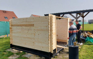 Montage nouvelle cabane Mars 2026