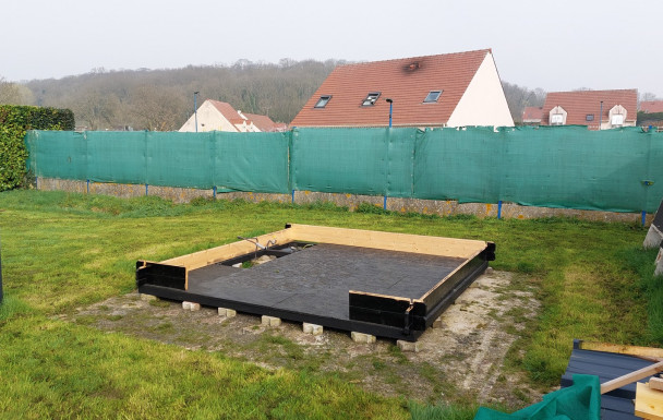 Montage nouvelle cabane Mars 2026